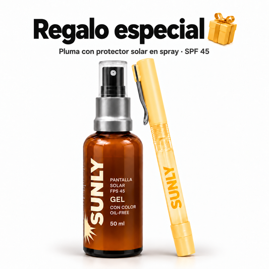 PROTECTOR CON COLOR  FPS 45 LIBRE DE ACEITES