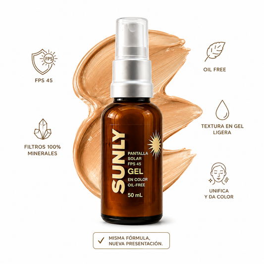 PROTECTOR CON COLOR  FPS 45 LIBRE DE ACEITES